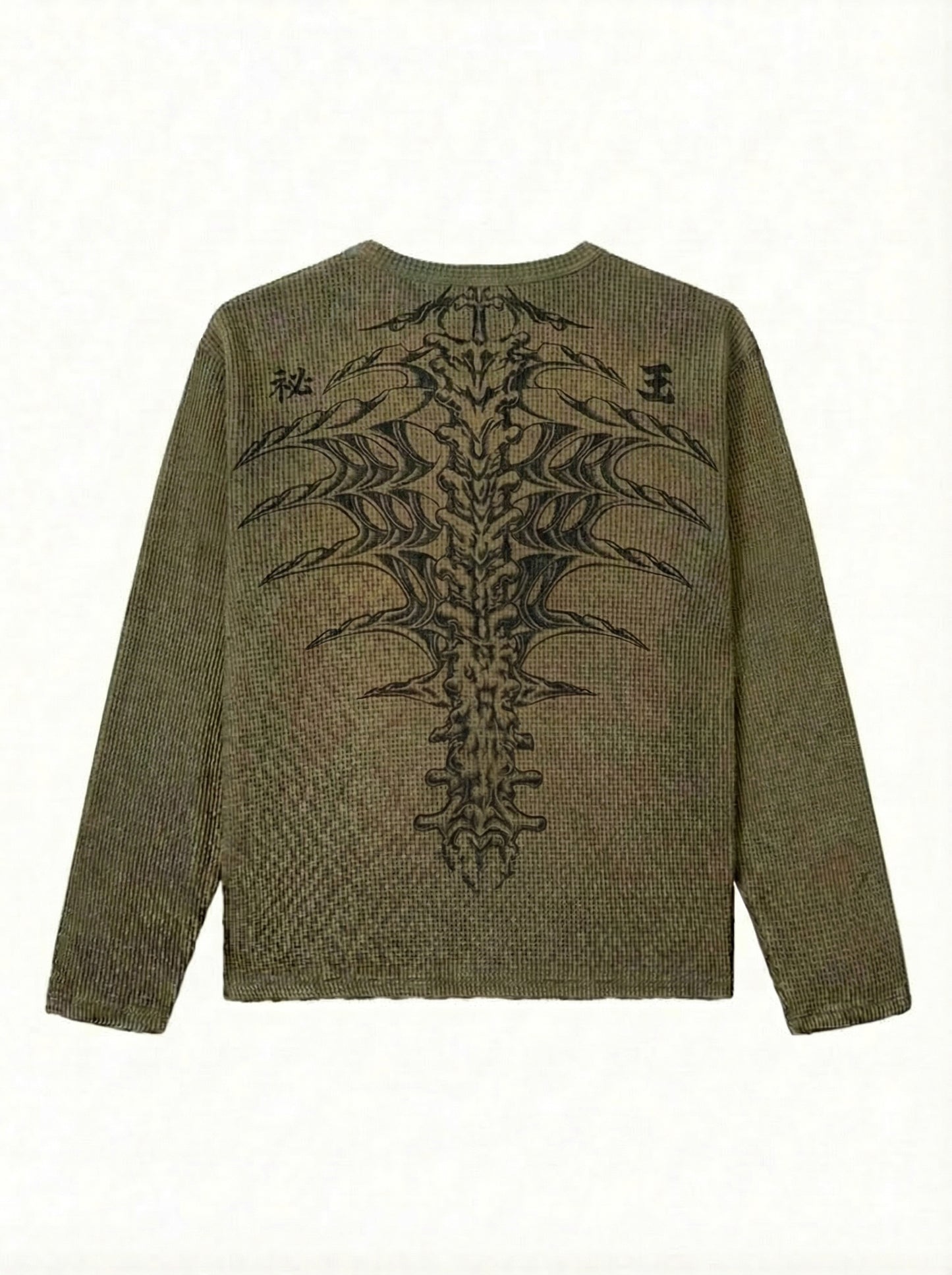 Mysterio Tattoo Waffle LS