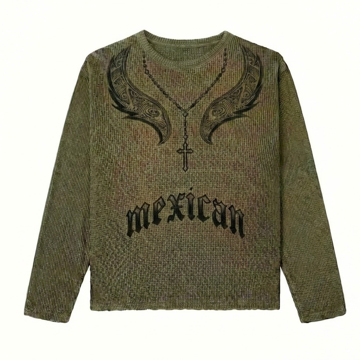 Mysterio Tattoo Waffle LS